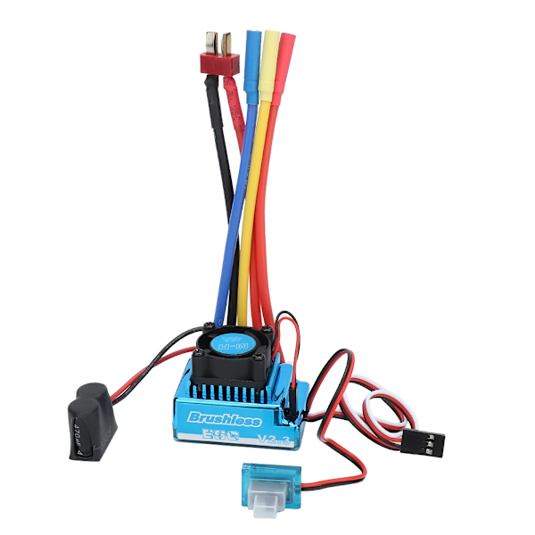 V2.3 Harjaton sähköinen nopeudensäädin ESC RC-auton lisävarusteosaan (45A)