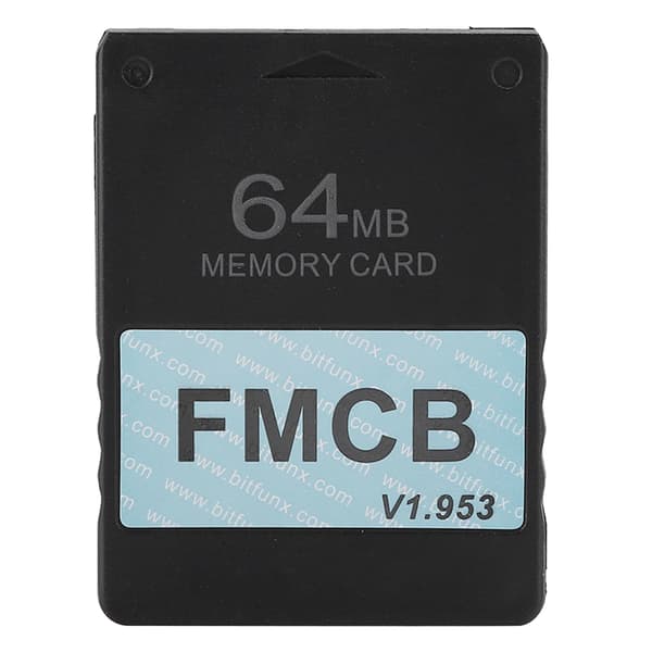 8M/16M/32M/64M Free MCboot FMCB Minneskort Spel Data Saver för PS2 Konsol 64M