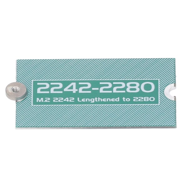 M.2 NGFF NVMe Längdförlängningsadapterfäste PCB M.2 SSD Förlängningsfäste Kortplatta för 2242 till 2280
