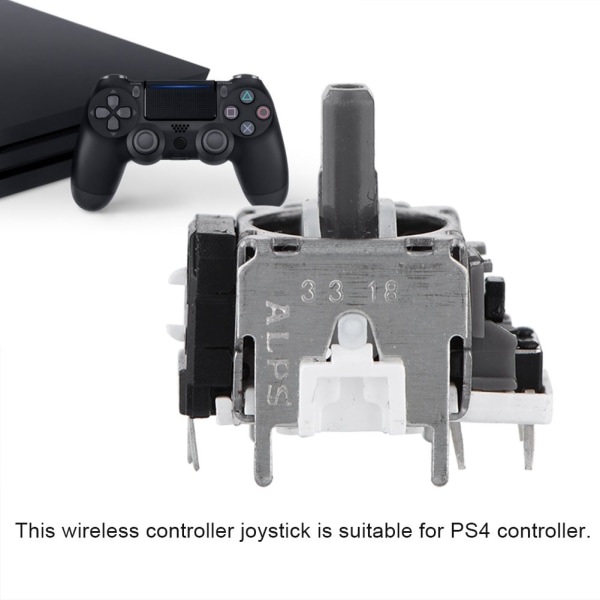 5-pack 3D-styrenhet Joystick Analog Sensor Modul Ersättning för PS4