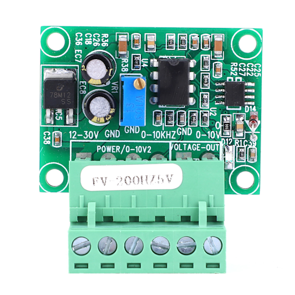 FV-200Hz5V Frekvens till Spänning Modul 0-5V Spänning Digital till Analog Inverter Modul