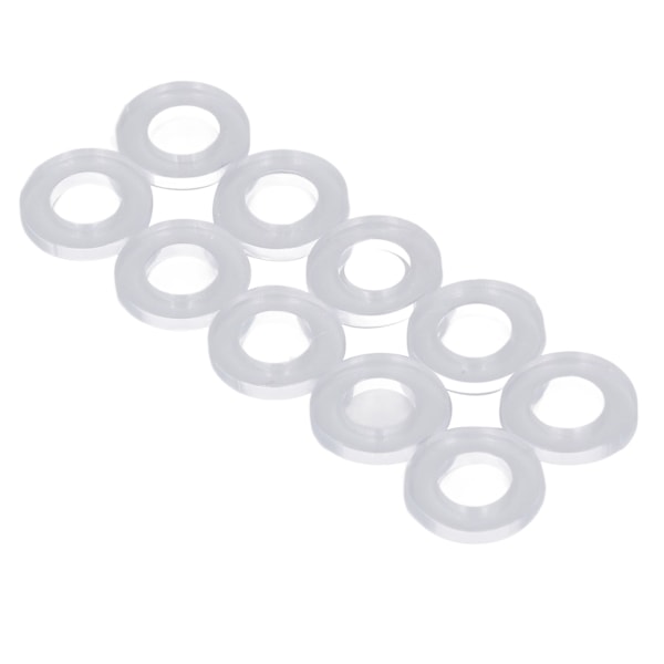 10 stk. Soda Maskin Adapter Skiver CO2 Hurtigkonverter Gummipakninger Silikon O-ringer for Soda Maskin Slange