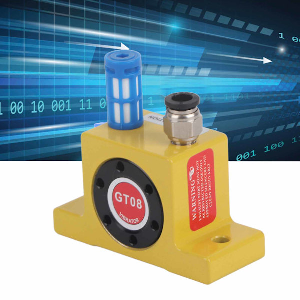 Pneumaattinen turbiinivibraattori G1/8in 27500‑37500rpm 840‑2400N Lisävaruste teollisuuskäyttöön
