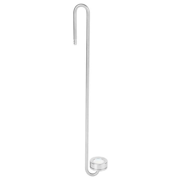 Kuldioxid Diffuser Atomiser i Rustfrit Stål til Akvarium Fisketank Plante 35cm