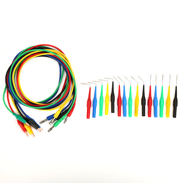 P1920 Klemme til bananstik Testledning med probesæt Tilsluttes 4 mm bananstik til elektrisk test