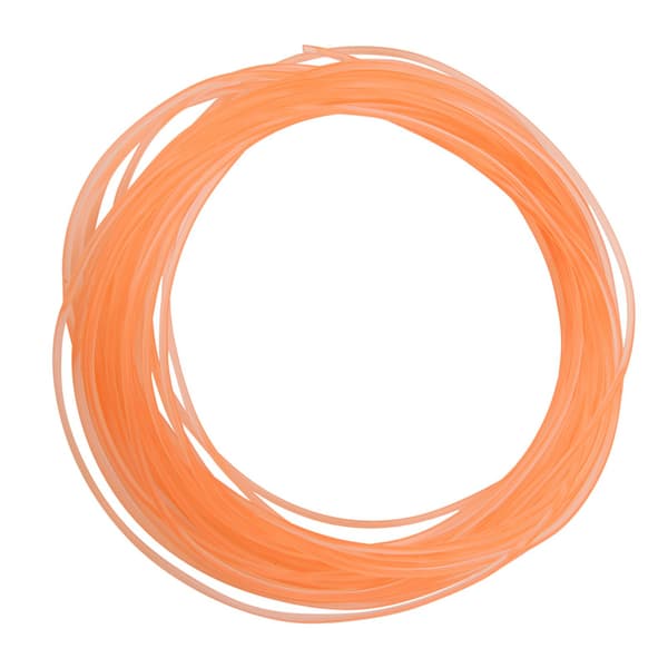 Oransje Glatt PU Polyuretan Rundreim for Drivtransmisjon (2mm*10m)