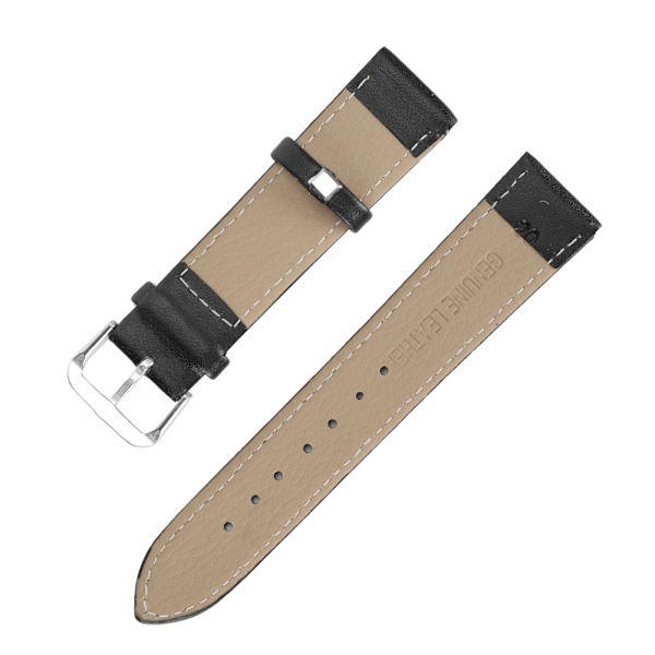 Stift Spänne Urband PU Läder Universal Ersättningsarmband Del Tillbehör 20mm / 0.79in