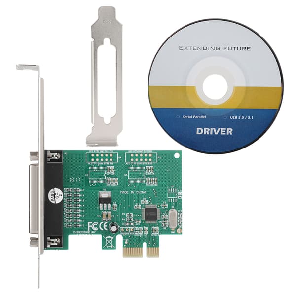 Parallelport DB25 LPT Printer til PCI-E Express Kort Konverter Adapter