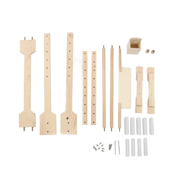 Justerbart Korsstygn Gobeläng Golvstativ Bordsställ Träramar Broderi