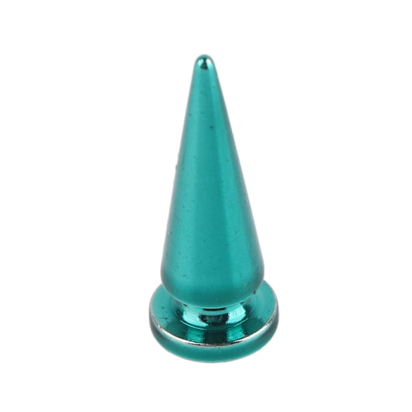 10-pack 10*26mm Koppar Kulnit Metall Dubb med Skruvset för DIY Läder Väska Sko (Blå)