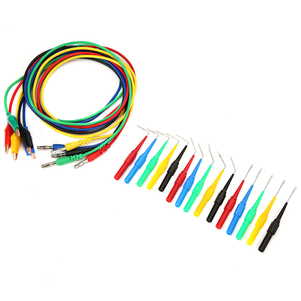 P1920 Klemme til bananstik Testledning med probesæt Tilsluttes 4 mm bananstik til elektrisk test