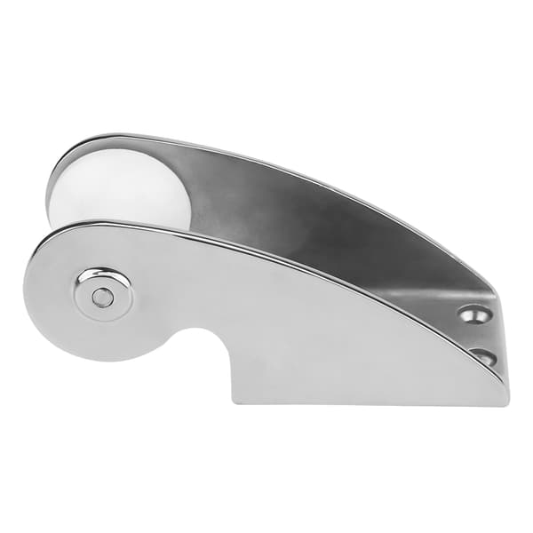 Baugankerrullebrakett Gummirulle 316 Rustfritt stål for fast anker