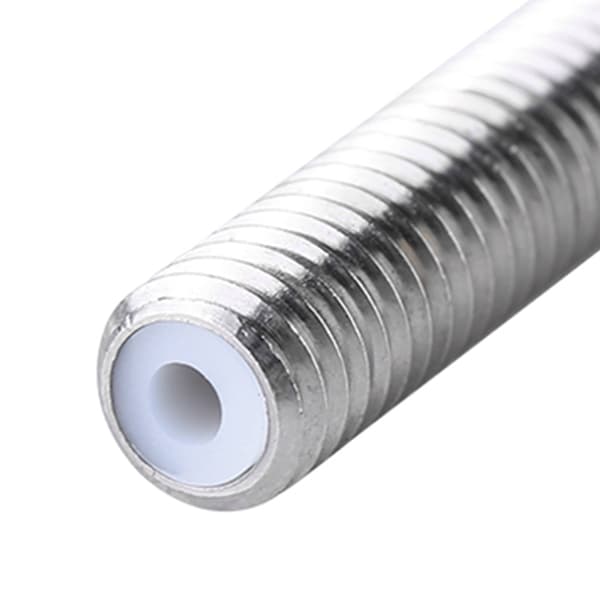 M6 Dysehals PTFE Rør Tilbehør til 3D Printer MK8 Ekstruder 1.75mm (M6*40mm)