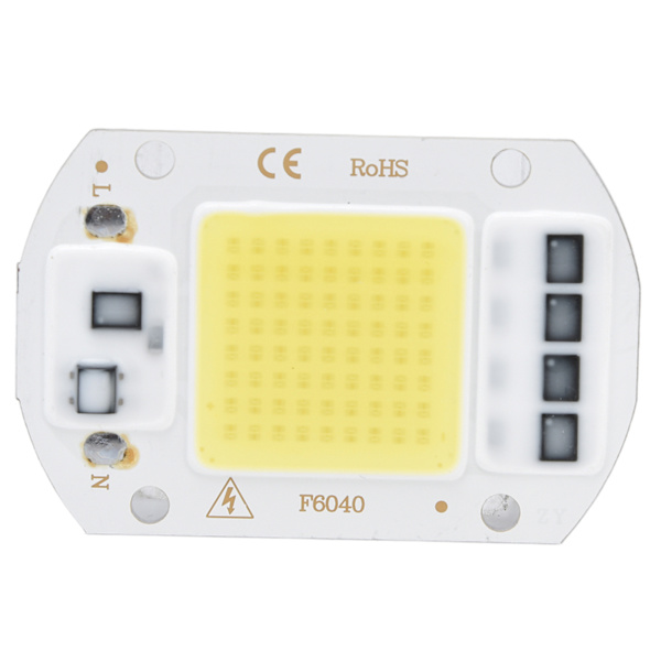 100W 220V Kallvitt Hög Effekt LED-Chip Högspännings COB Ljuskälla för Inomhus och Utomhusbruk