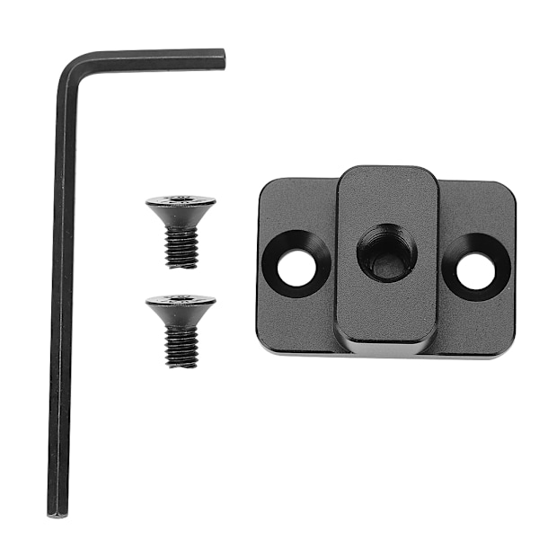 Extern monteringsadapter i aluminiumlegering med fästen för monitorhållare till DJI Ronin S