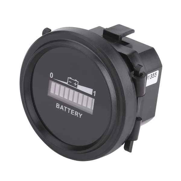 12V/24V/36V/48V/72V LED Digital Batteriindikator Måler til Golfvogn