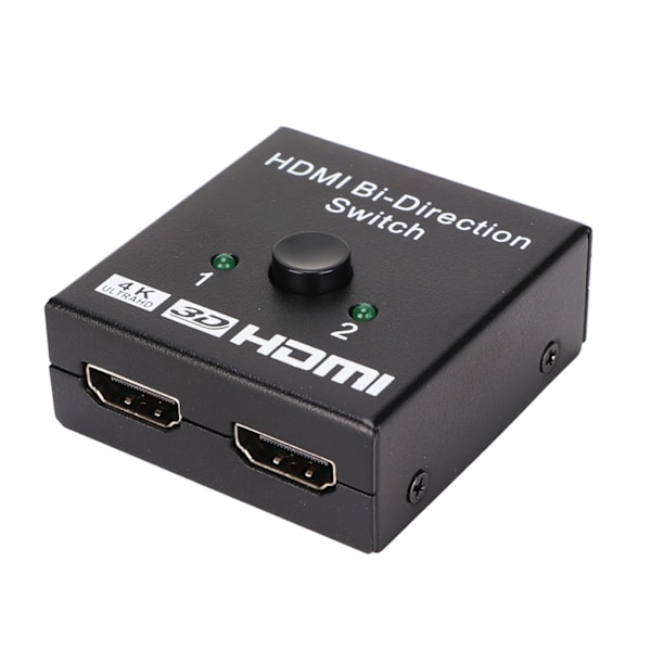 HD Multimedia Interface Switch 4K 60Hz 1 ind 2 ud / 2 ind 1 ud 2 Port Display Splitter til PS4 PC til IOS TV