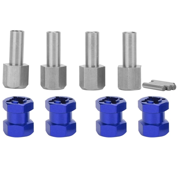 RC Förlängningshjul Hex Navdrivadapter Passar för D90 AX10 CC01 SCX10 F350Blå