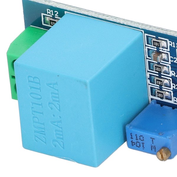 Spänningstransformatormodul Aktiv Enfas AC Utgångssensorbräda ZMPT101B 5~30V