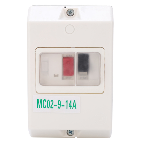 Motorskyddsbrytare Vattentät Skydd Ersättning MC02‑9‑14A 220V/380V