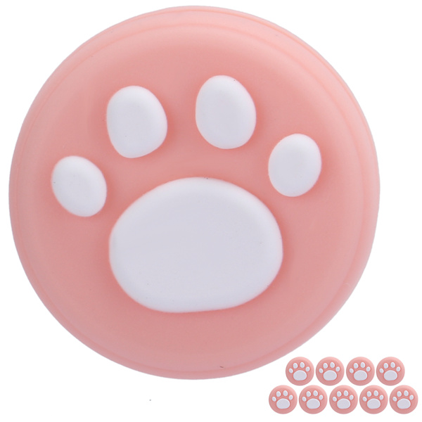 Kattpåtår Tumgreppsskydd Joystick Rocker Silikonhuva Universal för Switch/Switch Lite