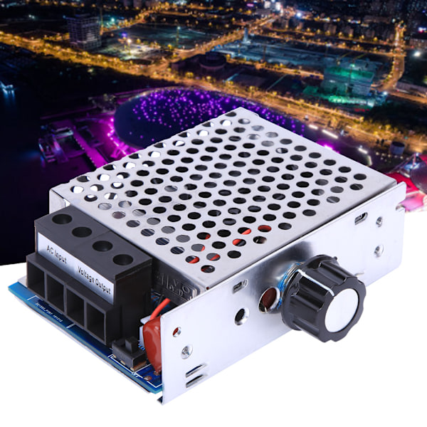 AC Spänningsregulator Dimmer 10000W Super Hög Effekt Elektronisk Tyristor Spänningsregulator