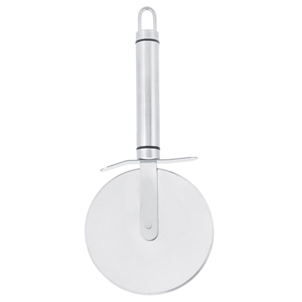 Pizza Cutter i Rostfritt Stål - Hjul, Rulle, Skärare, Blad, Köksverktyg för Bakverk, Pannkakor