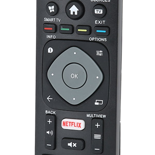 Kvalitets-TV-fjärrkontroll Ersättningstillbehör för Philips HOF16H303GPD24