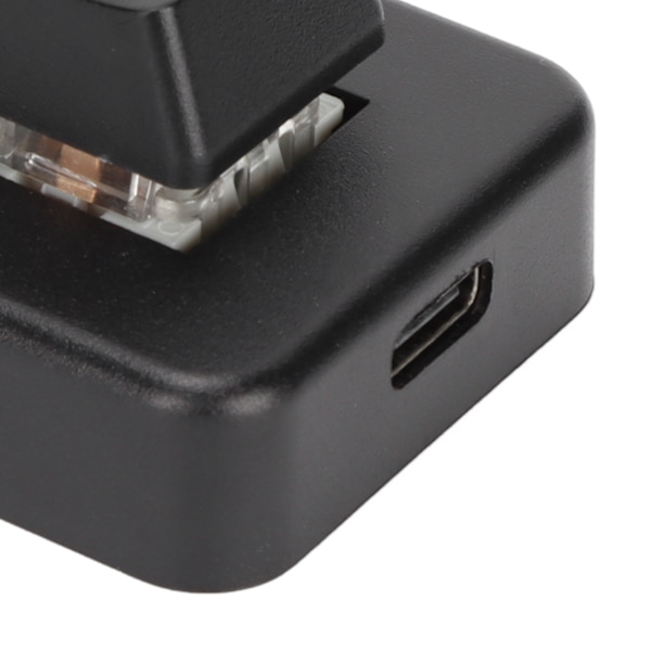 3-knappars tangentbord RGB-bakgrundsbelysning USB 2.4g trådlöst tre knappar tre lägen Mini HID programmerbart mekaniskt tangentbord