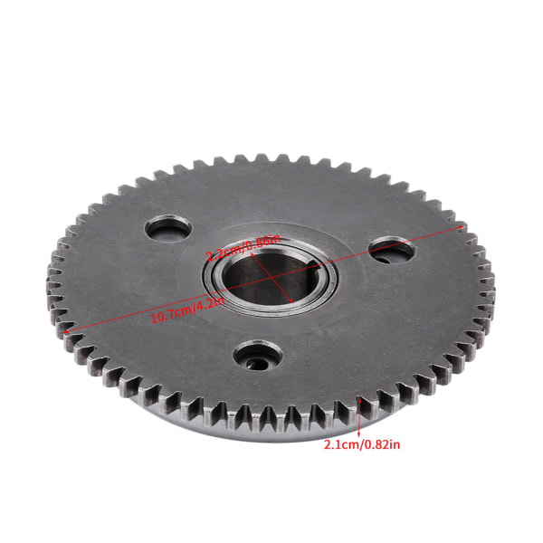 Primær Starter Drive Sprag Clutch for Scooter Moped GY6/125CC/150CC/152QMI/157QMJ/ATV
