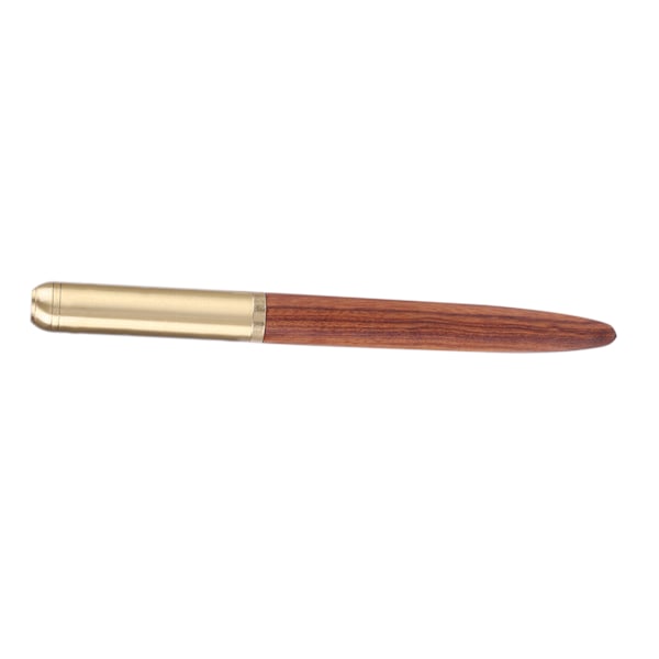 Højkvalitets Træfyldepen Træ Skriveartikler Kontorartikler 0,7 mm (Rose Wood)