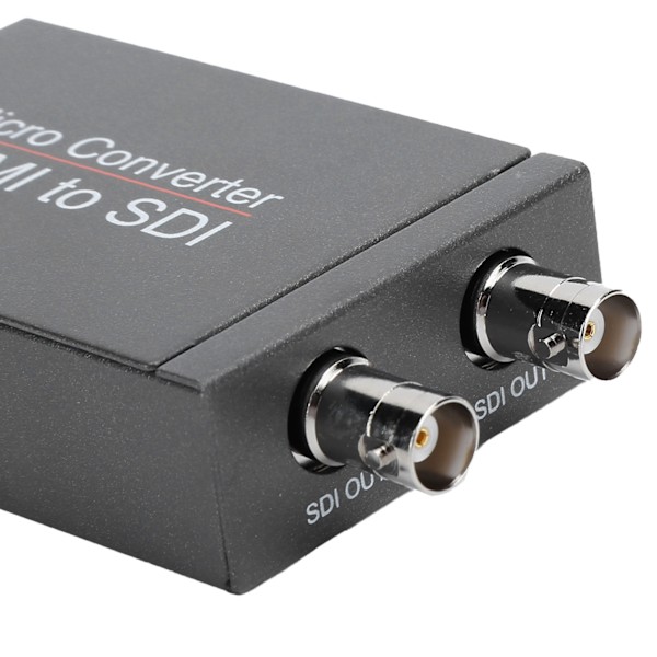 Micro HDMI-signal till SDI-signalomvandlare med dubbla SDI-utgångar