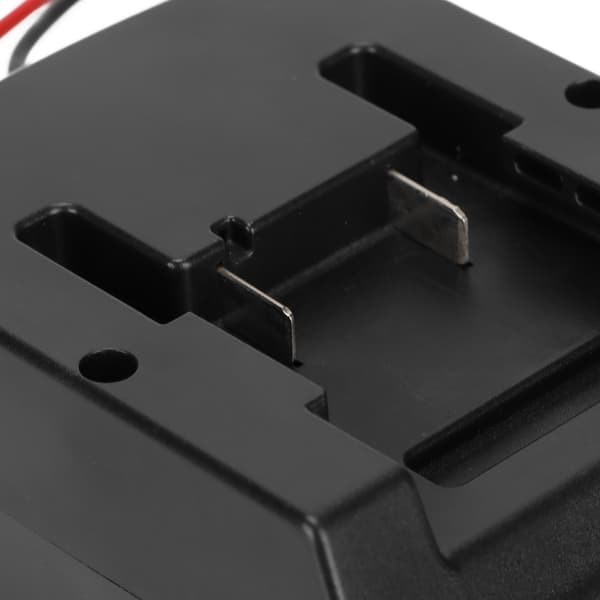 Strømhjul Batteriadapter 18V Batteridokk Konverter med Ledning for HANSCH for Einhell
