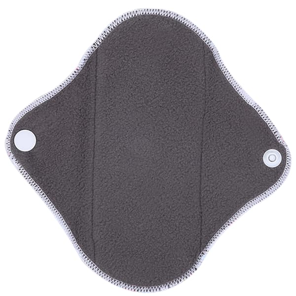 Menstruasjonsbind Gjenbrukbart Vanntett Bambuskullfiber Stoff Vaskbart Sanitetsbind for Kvinner (H6‑H10)