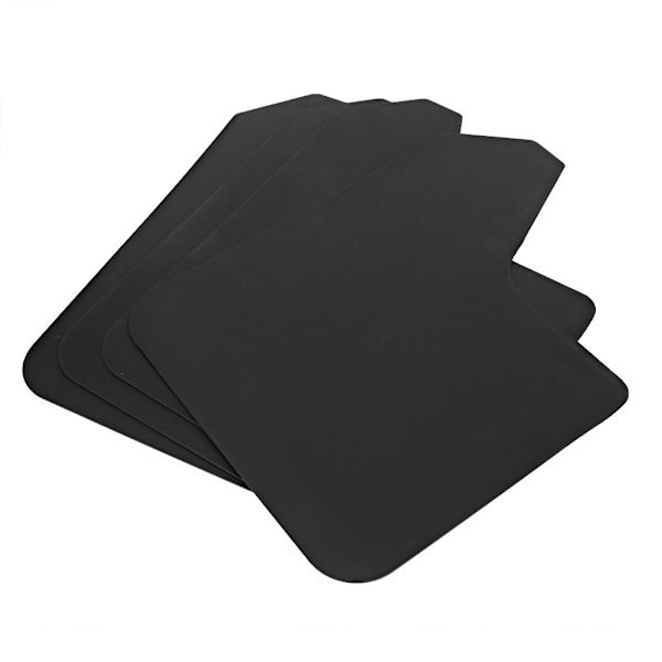 4 st Universal Stänkskydd Mud Flaps Skärmar Passar Subaru Forester MF12BASBLK