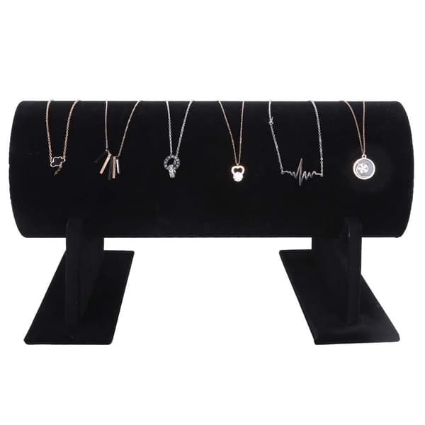 Sort Hårbøjle Organizer Stand Holder Rack Hår Smykker Display Tilbehør