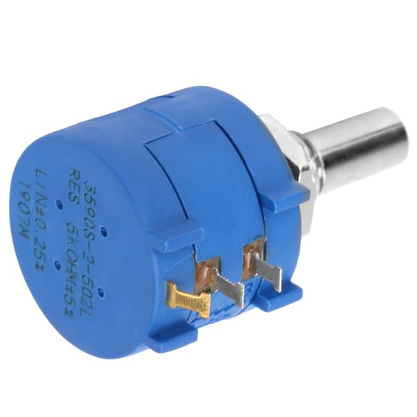 3590S-2-502L 5K Ohm Justerbart Motstånd Precision Multiturn Potentiometer