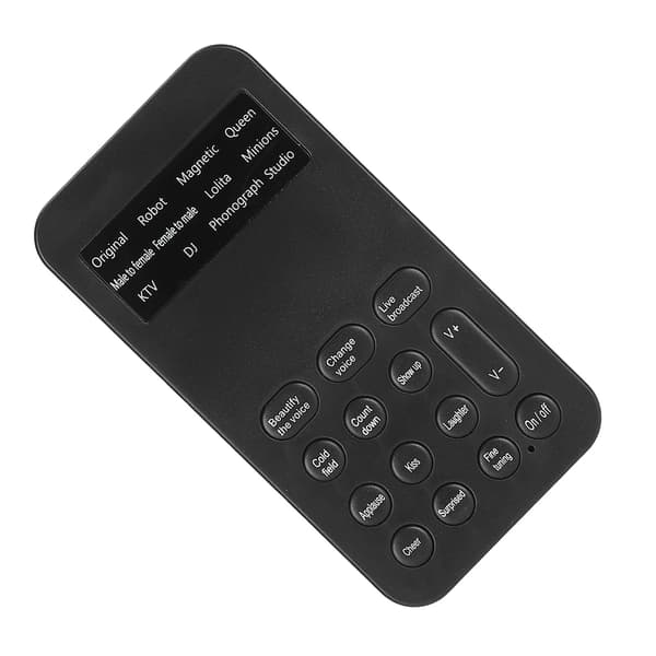 Mand til Kvinde Lydskifter Spil Live Broadcast Telefon Computer Universal Mini Lydkort