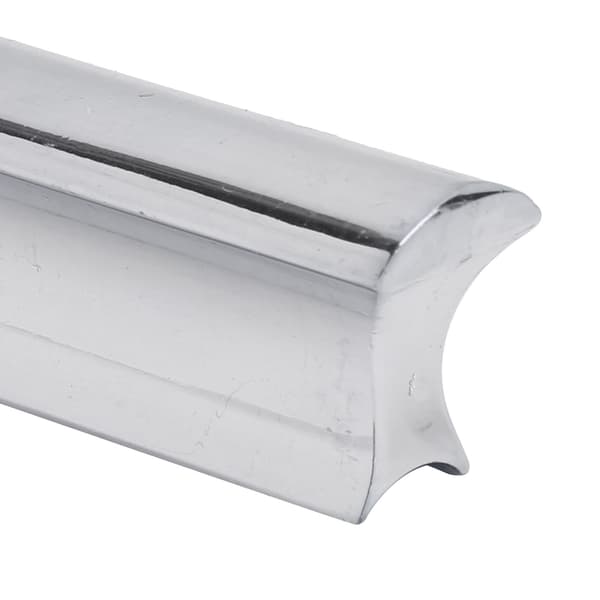 Gitar Slide Bar Stick Plekter Rustfritt Stål Metall Antirust Solid Instrumenttilbehør (Sølv)