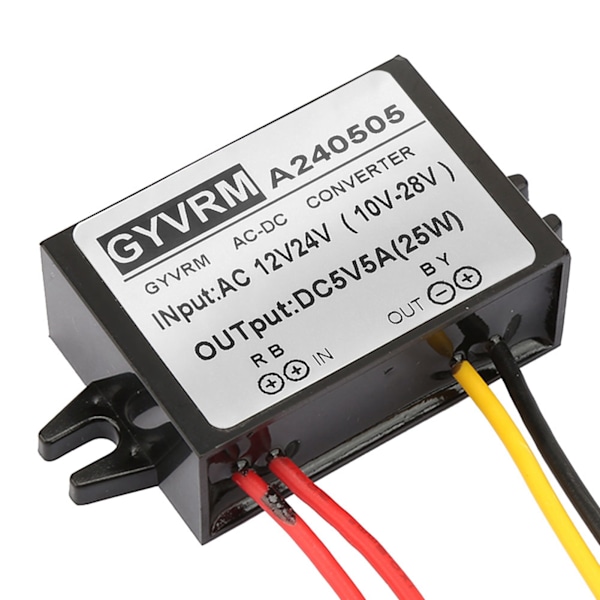 AC 12V 24V till DC 5V Buck-omvandlare AC DC Strömförsörjningsmodul