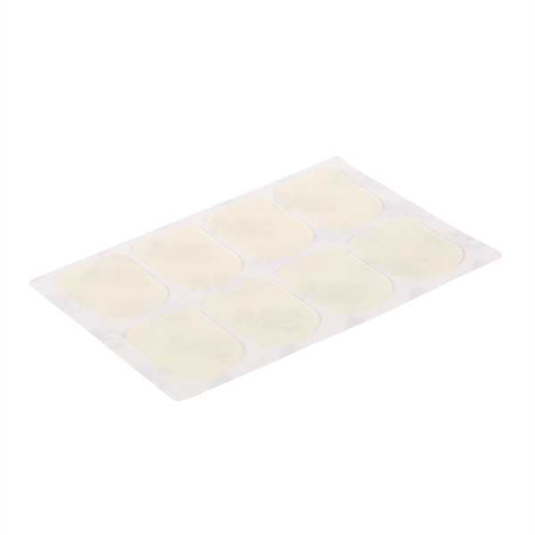 Mundstykke Beskyttelsespude til Sopran Alt Tenor Saxofon Klarinet Hvid 0,3 mm Lille Oval