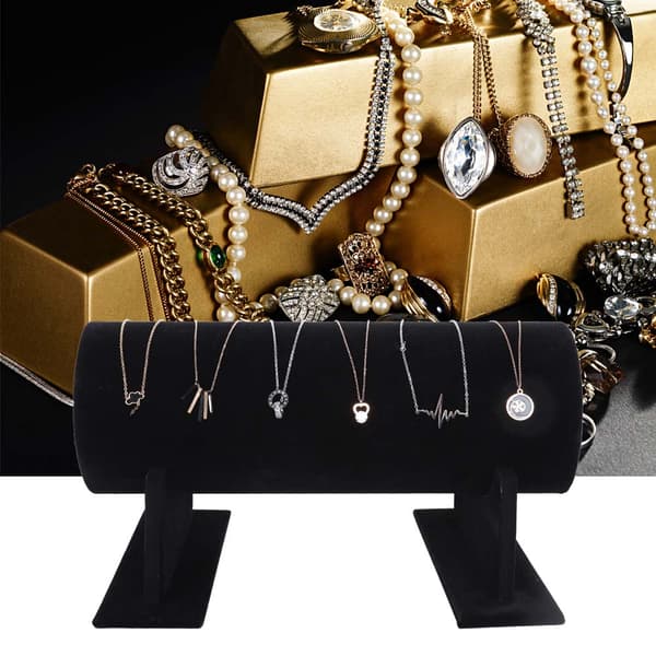 Sort Hårbøjle Organizer Stand Holder Rack Hår Smykker Display Tilbehør
