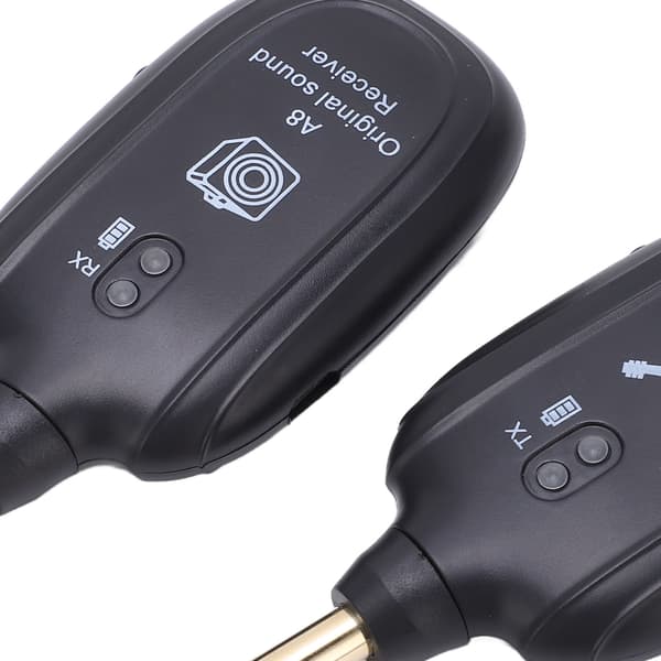 Trådløst gitarsystem mottaker sender oppladbart pickup tilbehørssett