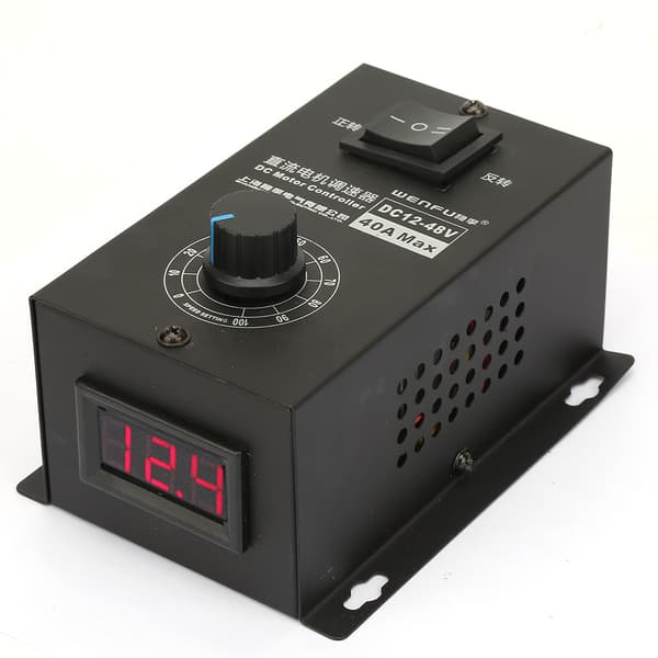 DC 12V~48V 40A Børstemotor Guvernør Hastighetskontroll Modul Elektrisk Kontroller