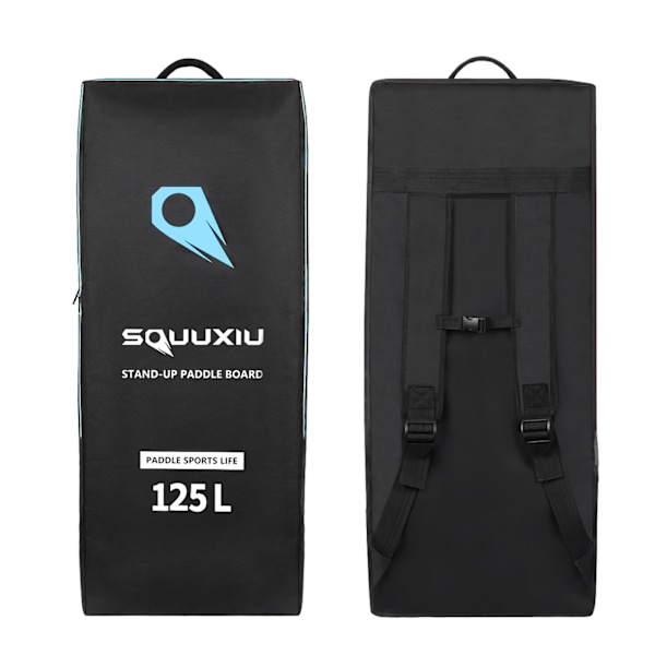 125L Uppblåsbar Paddleboard Väska SUP Board Väska Surfbräda Ryggsäck Stand Up Board Axelväska