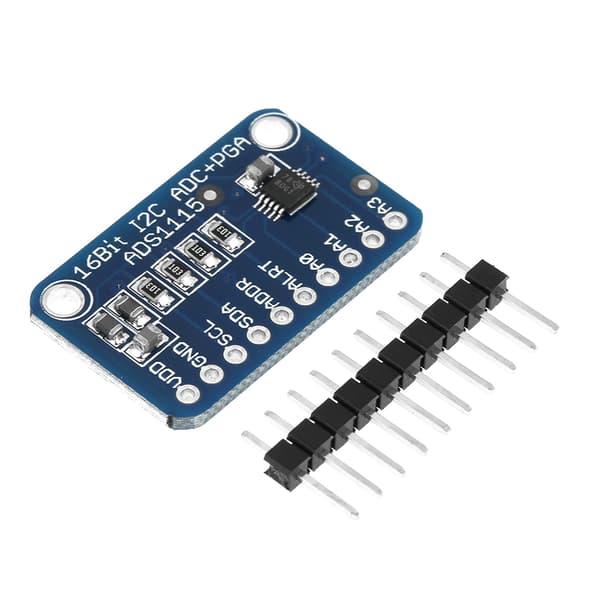 1 stk. 16-bit I2C ADC utviklingskort analog til digital konvertermodul