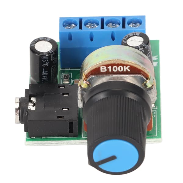 5 stk. LM386 Effektforstærkerkort Mini 0,5W til 10W Højttaler DC 3V til 12V Lyd Effektforstærker Modul til Højttalere