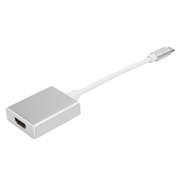 Type-C till HDMI-adapter Silver USB3.1 4Kx2K Konverter för OS X