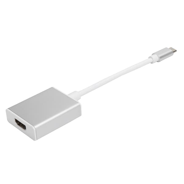 TypeC - High Definition Multimedia Interface -sovitin, hopeanvärinen USB3.1 4Kx2K -muunnin OS X:lle