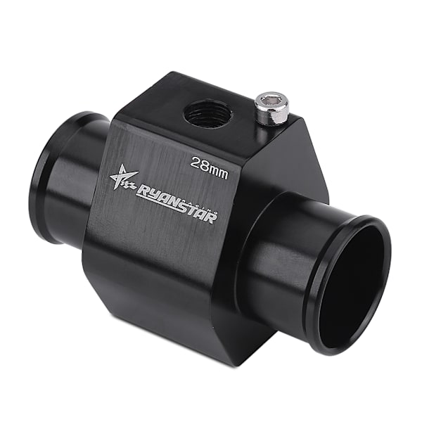 Bil Vand Temperatur Samlingsrør Slange Sensor Måler Adapter 28mm
